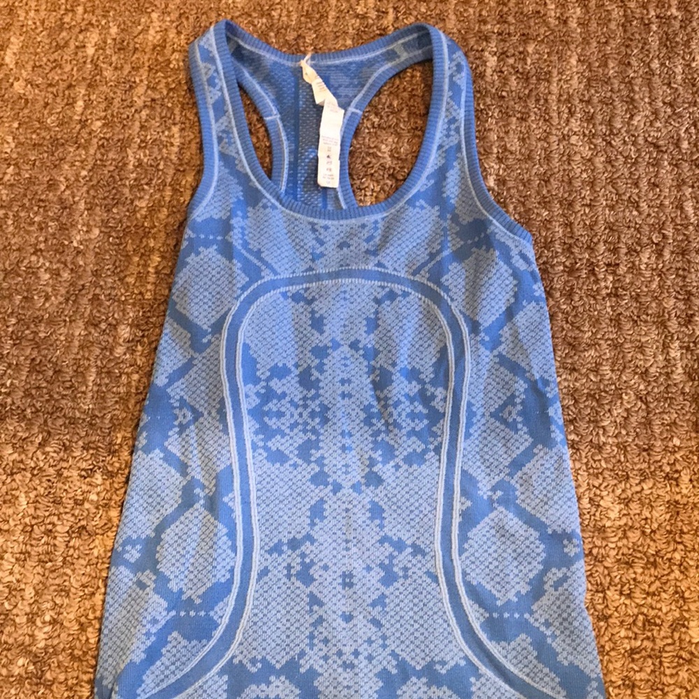 lulu lemon razor back tank
